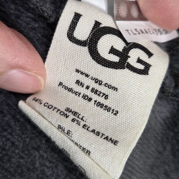 Ugg Robe Womens Medium Gray Duffield II Shawl Collar Plush Soft Cozy Luxury - Picture 6 of 14